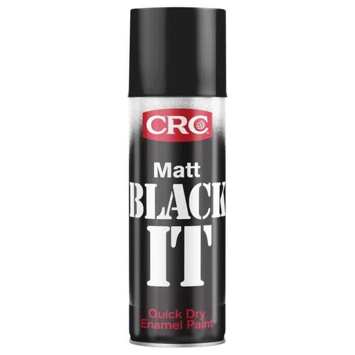 CRC CRC Paint CRC Paint It Black Matt 400ml CRC Paint It Black Matt 400ml Quick Dry Enamel Spray