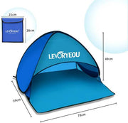 ECOTREK Tent Mini Beach Sun Shade Canopy – Instant Pop-Up Tent TTQY6014 Mini Beach Sun Shade Canopy – Instant Pop-Up Tent TTQY6014