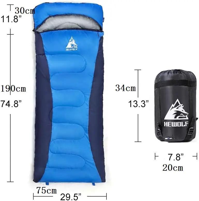 ECOTREK Sleeping bag 4-Season Adults Envelope Camping Sleeping Bag – Compact & Lightweight DYLF61327 4-Season Adults Envelope Camping Sleeping Bag – Compact & Lightweight DYLF61327