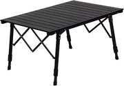 ECOTREK Table Aluminium Height Adjustable Egg Roll Camping Table – Portable Outdoor Table 89cm TYGM1521 Aluminium Height Adjustable Egg Roll Camping Table – Portable Outdoor Table 89cm TYGM1521