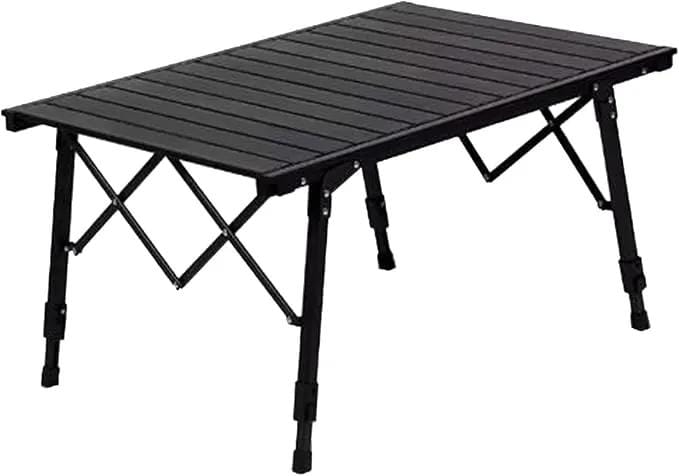 ECOTREK Table Aluminium Height Adjustable Egg Roll Camping Table – Portable Outdoor Table 89cm TYGM1521 Aluminium Height Adjustable Egg Roll Camping Table – Portable Outdoor Table 89cm TYGM1521