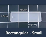 DIY Bookmark Resin Moulds Jewelry Making DIY Craft Tools - Rectangular – view 1