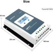 Tracer 4210AN 40A MPPT Controller Solar Charge Controller 12V / 24V – view 5