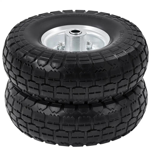 Yaheetech 2PCS Garden Sack Truck Trolley Cart Wheel Tire Tyre 2PCS Garden Sack Truck Trolley Cart Wheel Tire Tyre