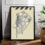Blank Wall Print Shop Print Material Air Jordans Air Jordans