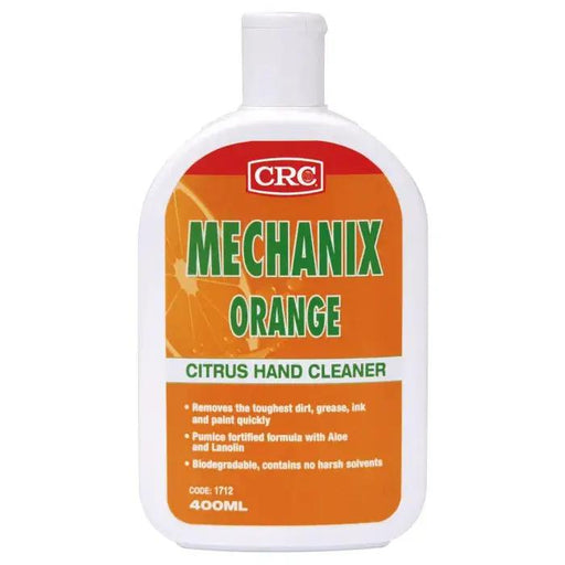 Wholesale CRC Mechanix Orange Hand Cleaner 400ml (Pack of 6)
