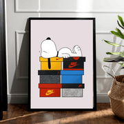 Blank Wall Print Shop Print Material Snoop Snoop