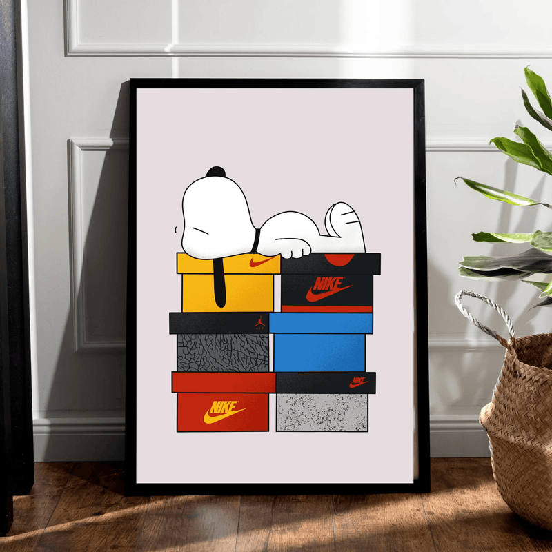 Blank Wall Print Shop Print Material Snoop Snoop