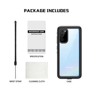 Samsung S20 Waterproof Snowproof Case Protective Black Cover – view 3