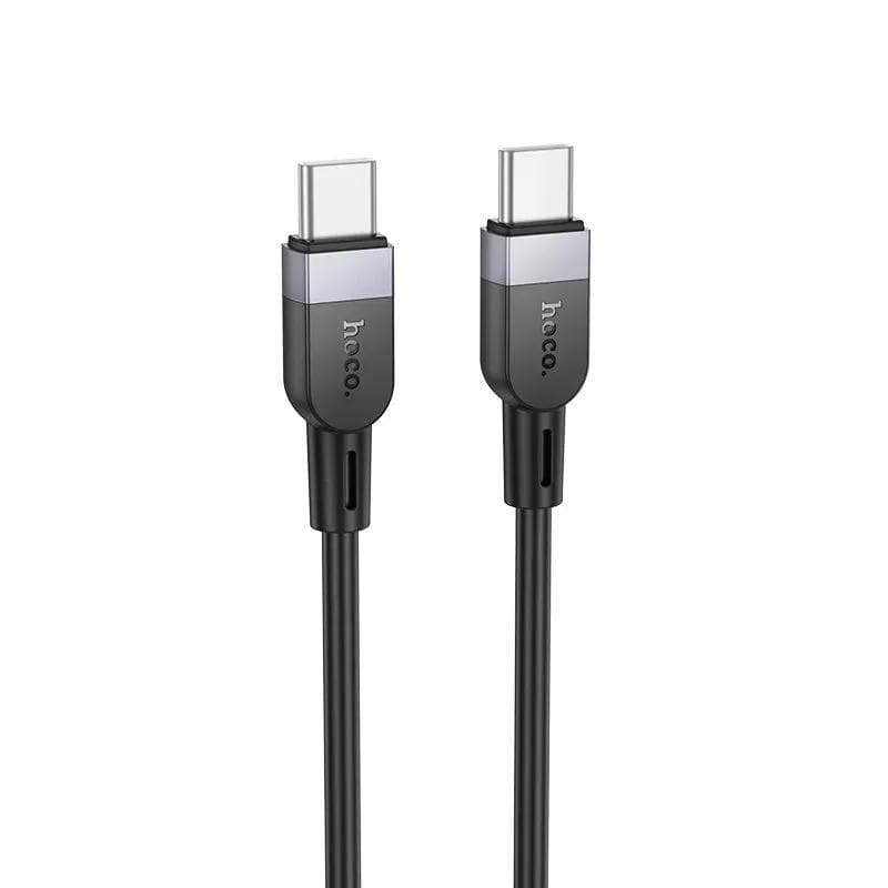 Hoco Type C to C Cable Fast Charging Cable Black – view 5