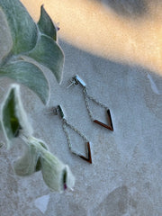 Tahana Jewellery Earrings Kōrama V Silver Earrings Kōrama V Silver Earrings