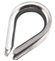 Anzor Wire Rope Thimble 8mm-316- Wire Rope Thimble Anzor 8mm 316 Wire Rope Thimble Rigging Accessory