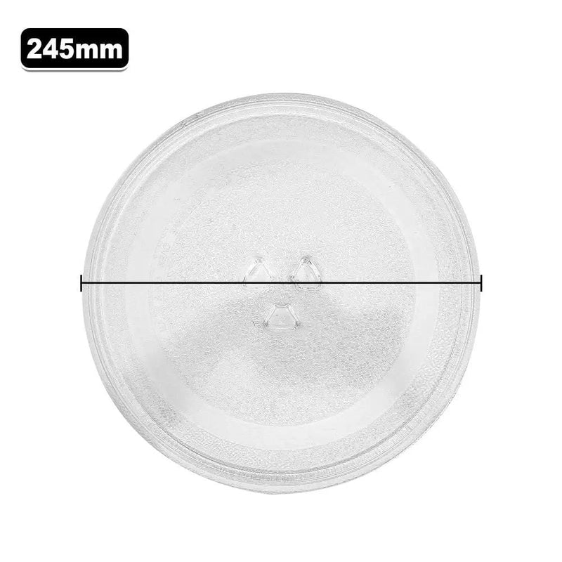 salelink.co.nz Unbranded 24.5CM Microwave Turntable Glass Plate 245mm Microwave Turntable Glass Plate For Oven