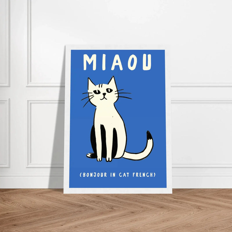 Blank Wall Print Shop Print Material Miaou Miaou
