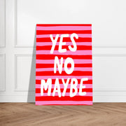 Blank Wall Print Shop Print Material Yes No Maybe Yes No Maybe