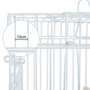 Yaheetech Open Top Travel Bird Cage with Open Play Top for Budgie Finch Green Cheek Canary Open Top Travel Bird Cage with Open Play Top for Budgie Finch Green Cheek Canary
