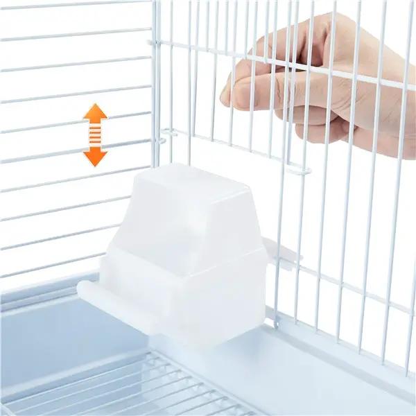 Yaheetech Open Top Travel Bird Cage with Open Play Top for Budgie Finch Green Cheek Canary Open Top Travel Bird Cage with Open Play Top for Budgie Finch Green Cheek Canary