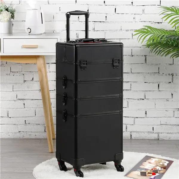 Yaheetech 4-in-1 Aluminum Cosmetic Case 4-in-1 Aluminum Cosmetic Case