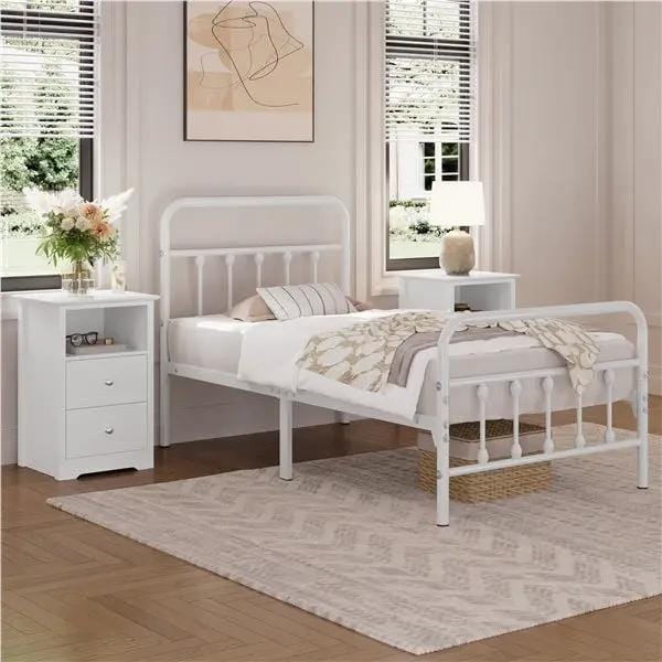 Yaheetech Set of 2 Side Tables Nightstands Side Tables End Table Nightstand Set of 2 Side Tables Nightstands Side Tables End Table Nightstand