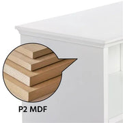 Yaheetech Hallway Coat Hook & Storage Unit White 4 Hooks Storage Hallway Coat Hook & Storage Unit White 4 Hooks Storage