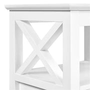 2PCS Farmhouse Bedside Table with 2 Drawer End Table Nightstand – view 5