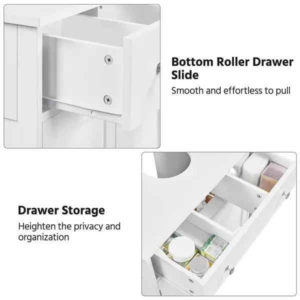 Yaheetech Sink Storage Cabinet Pedestal Sink Bathroom Vanity Cabinet Sink Storage Cabinet Pedestal Sink Bathroom Vanity Cabinet