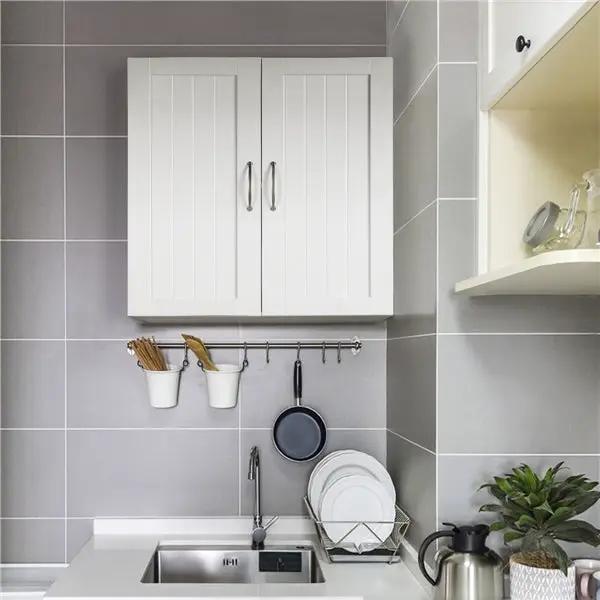 Yaheetech Wall Mount Cabinet Storage Organizer with Adjustable Shelf Cupboard Unit Wall Mount Cabinet Storage Organizer with Adjustable Shelf Cupboard Unit