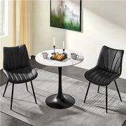 Yaheetech 6x Upholstered Dining Chairs Kitchen Chairs with Metal Legs 6x Upholstered Dining Chairs Kitchen Chairs with Metal Legs