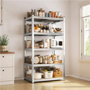 180cm H Heavy-Duty 5-Tier Steel Shelving Unit Garage Storage Shelf Rack by Yaheetech