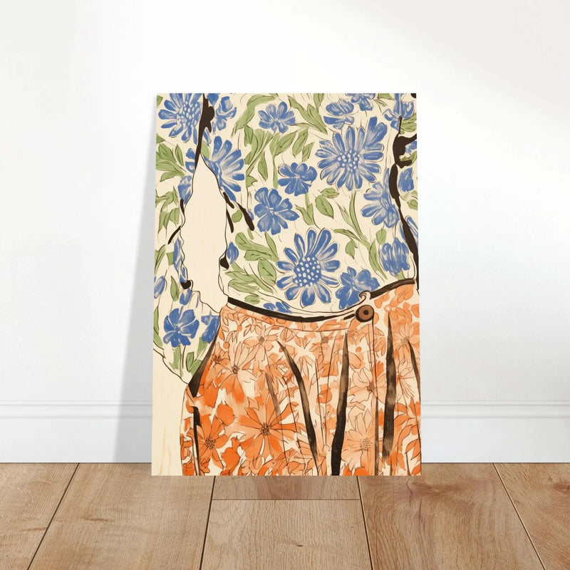 Blank Wall Print Shop Print Material Fashion Floral #4 Fashion Floral #4