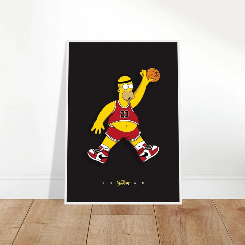 Blank Wall Print Shop Print Material Homer x Jordan Limited Edition Homer x Jordan Limited Edition