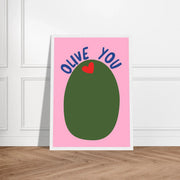 Blank Wall Print Shop Print Material Olive You Olive You