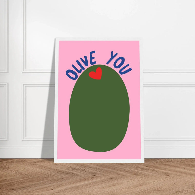 Blank Wall Print Shop Print Material Olive You Olive You