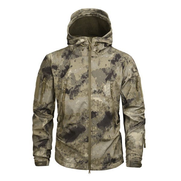 Mead's Supply & Equipment Outfitters limited Digital Camo Waterproof Mountaineering Jacket Windproof Breathable Unisex Digital Camo Waterproof Mountaineering Jacket