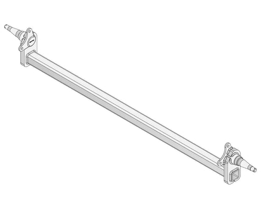 Trojan Drop Beam Axle Disc Braked 1750kg Galvanised Made To Order For HeavyDuty Trailers Ready To Install – view 1