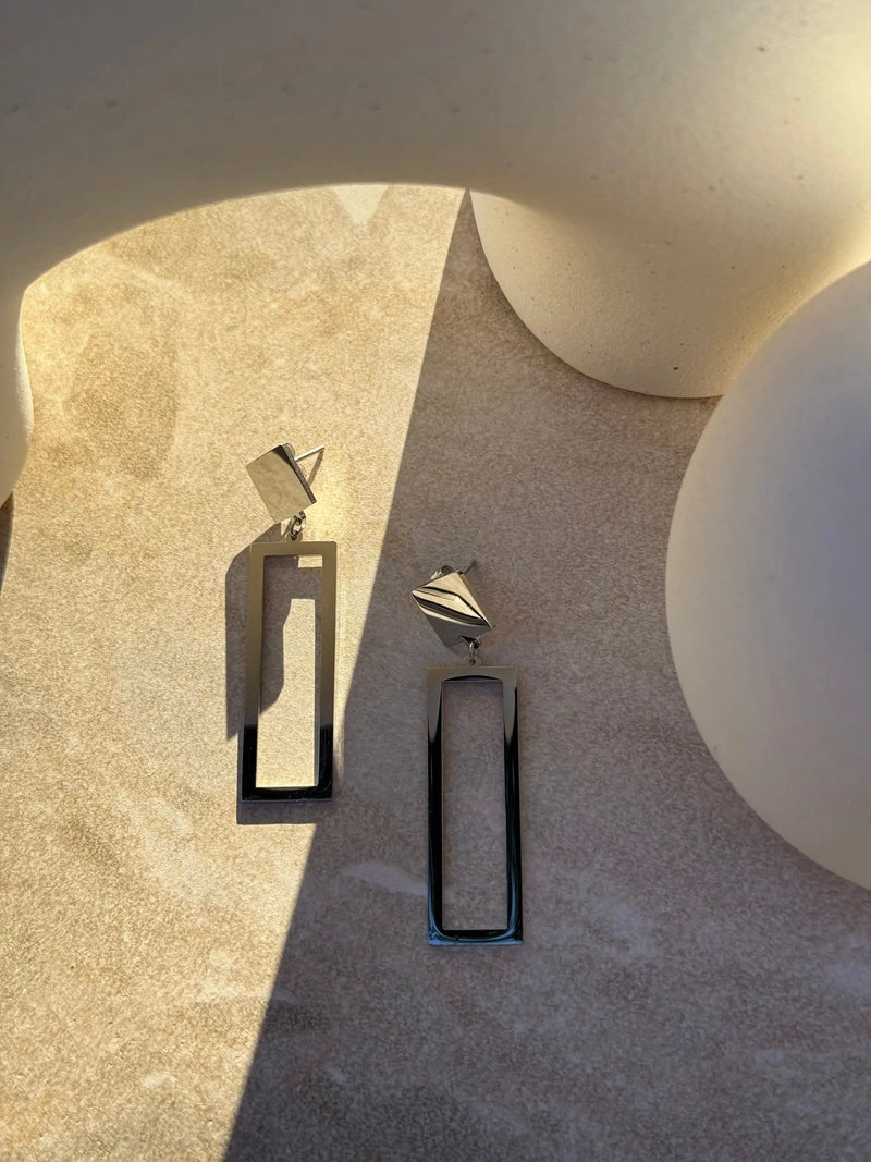 Tahana Jewellery Earrings Tāhūroa Silver Earrings Tāhūroa Silver Earrings