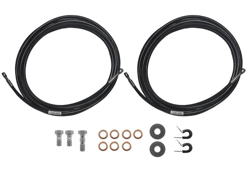 Stainless Steel Teflon Brake Hose Kit Banjo to Banjo 2x5m
