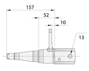 Trojan Gull Wing Disc Braked Axle 1750kg Galvanised Heavy Duty Made To Order For Trailers – view 3