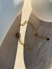 Tahana Jewellery Bundle Set Pāua Heart Set Pāua Heart Set