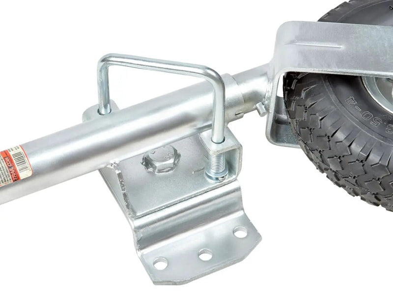 Trojan Jockey Wheel Handles Trojan Jockey Wheel 220kg Pneumatic Tyre 245x90 Alloy Side Clamp On Trojan Jockey Wheel 220kg Pneumatic Tyre 245x90 Alloy Side Clamp On