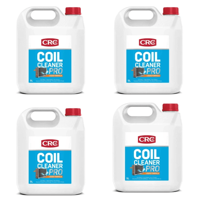 CRC CRC 5L CRC Coil Cleaner Pro - Box of 4 CRC Coil Cleaner Pro 5L Box of 4 Foam Cleaner