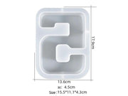 Resin Art NZ Moulds Number Moulds - Individual - Super Large Number Moulds - Individual - Super Large | NZ