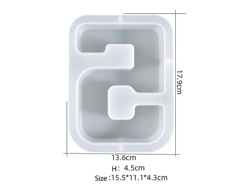 Resin Art NZ Moulds Number Moulds - Individual - Super Large Number Moulds - Individual - Super Large | NZ