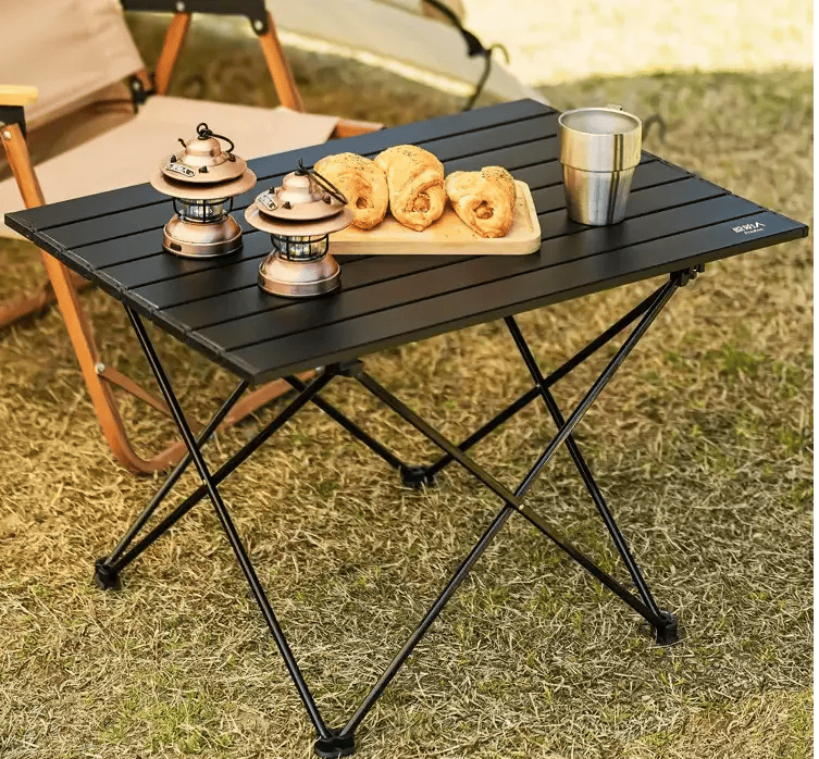 ECOTREK Outdoor Furniture Ecotrek Aluminum Alloy Roll-Up Camping Table - PRI10116 Ecotrek Aluminum Alloy Roll-Up Camping Table - PRI10116