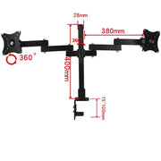 salelink.co.nz Unbranded Dual LCD Screen Bracket Dual LCD Screen Bracket | Action Outdoors NZ