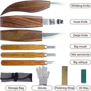 salelink.co.nz Unbranded Wood Carving Tools Set Wood Carving Tools Set - Wood (GZJ1553) | Action Outdoors NZ