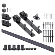 salelink.co.nz Unbranded 4M Sliding Door Barn Door Hardware 4M Sliding Barn Door Hardware Kit | Action Outdoors NZ
