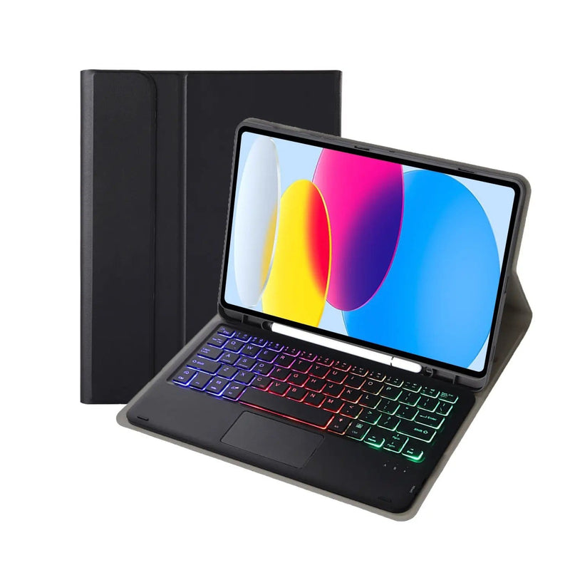 iPad 10.9" Case (10th Gen 2022), iPad 11 (A16 2025) Touchpad Keyboard Case – view 1