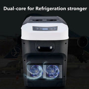 salelink.co.nz Unbranded 28L Car Refrigerator Fridge 28L Portable Car Refrigerator Freezer 12V 24V
