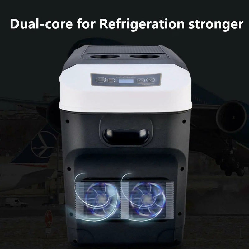 salelink.co.nz Unbranded 28L Car Refrigerator Fridge 28L Portable Car Refrigerator Freezer 12V 24V